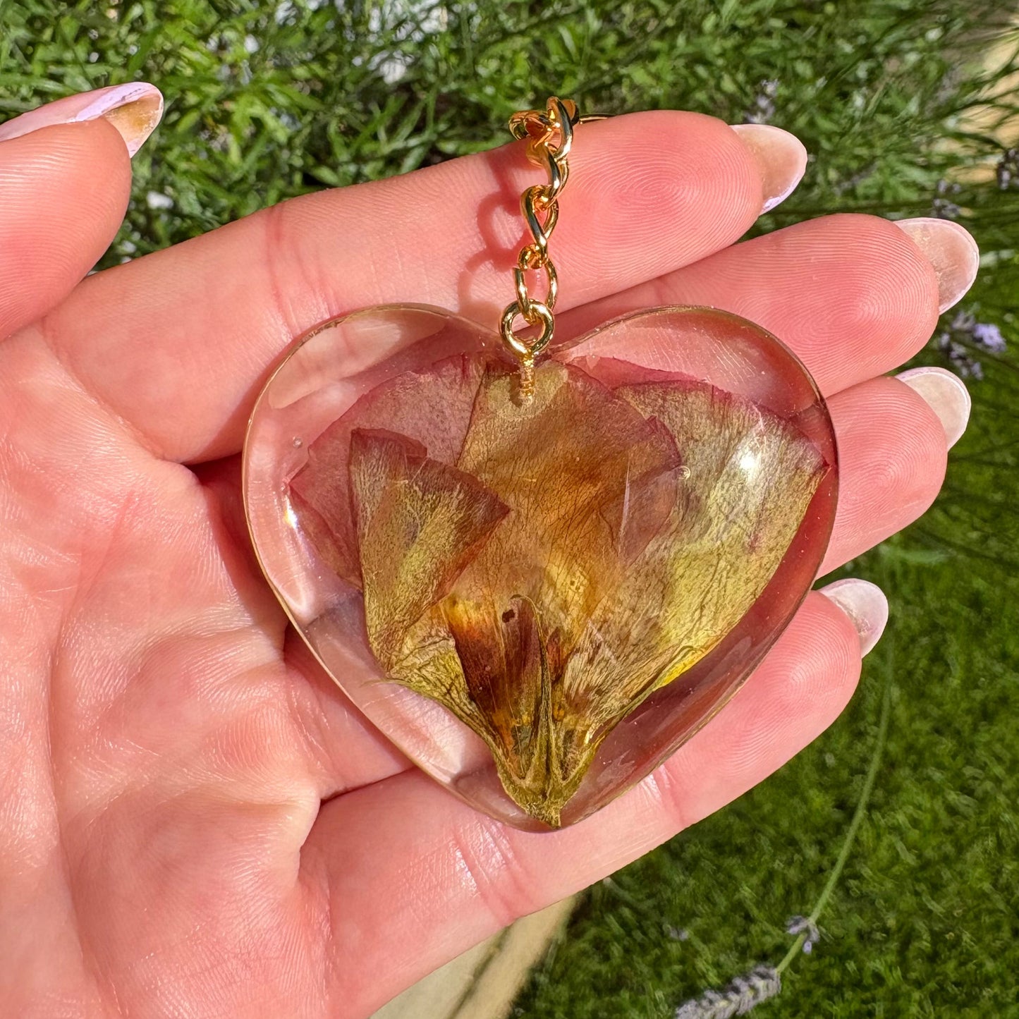 Heart Keyring